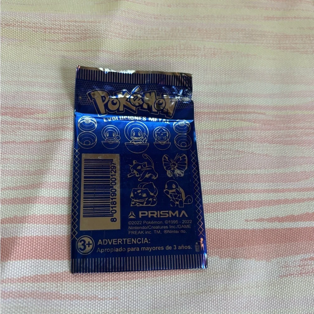 Pokemon Pikachu Sticker Album Packs Sealed Sticker‎ Prisma Evoluciones Metal